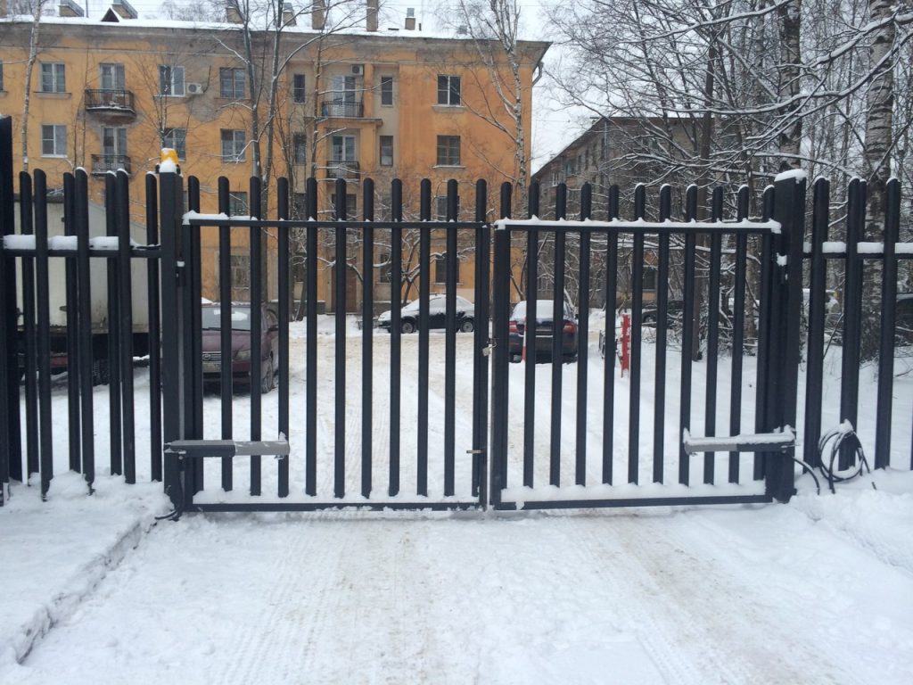 Турникеты и автоматика ворот института
