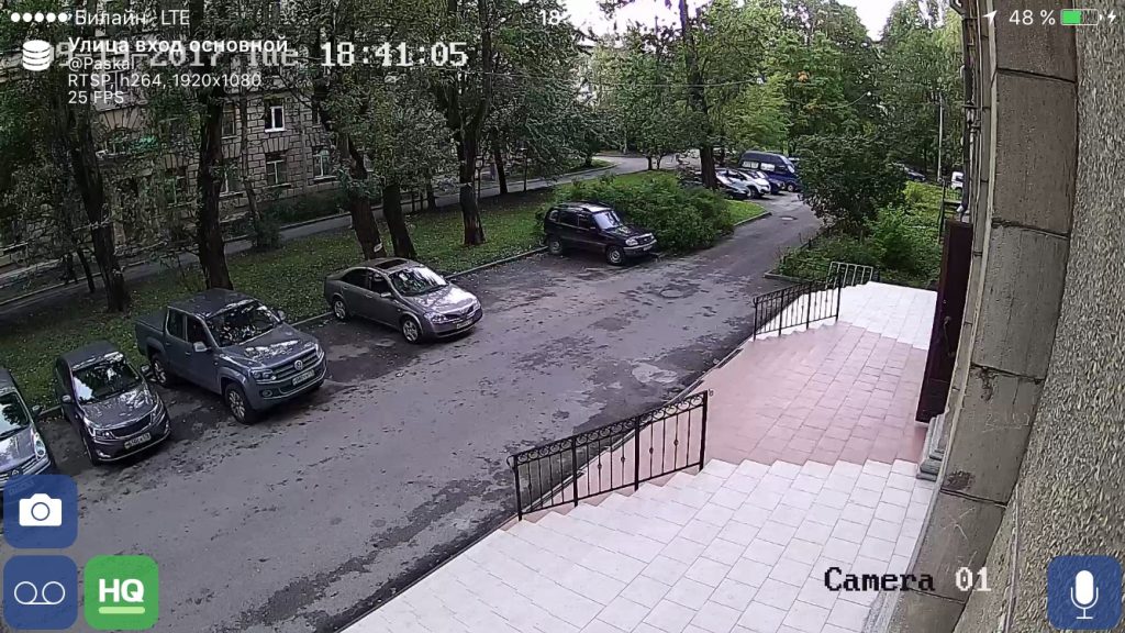 Видеонаблюдение частной школы